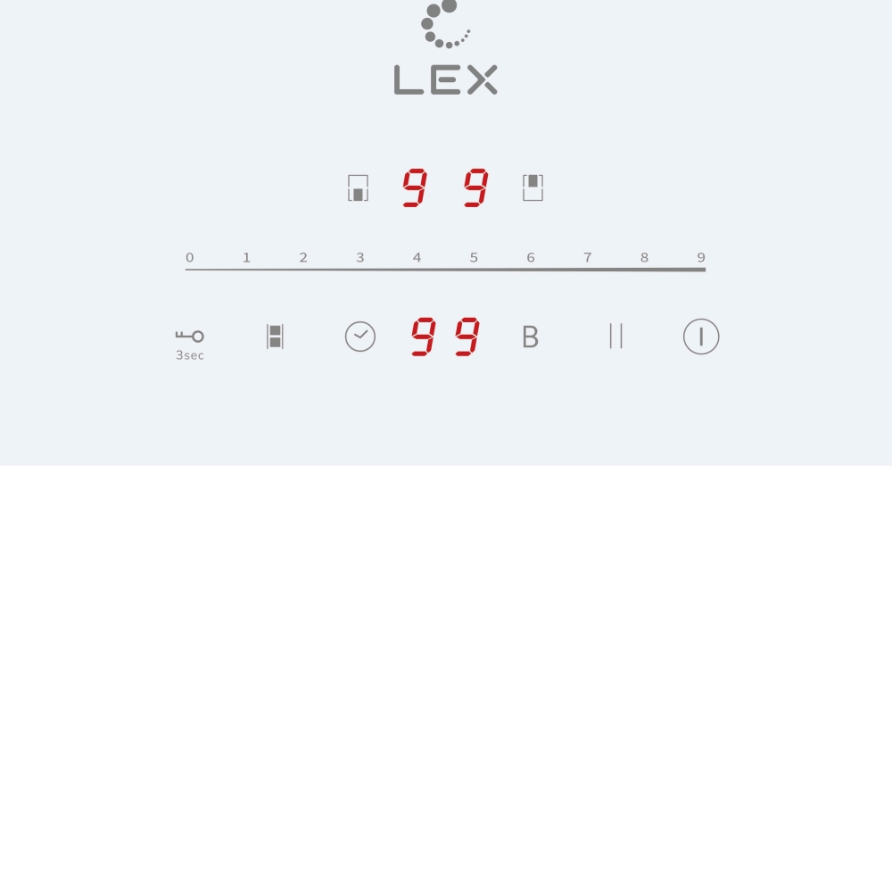 Товар Индукционная панель Варочная панель индукционная LEX EVI 321A WH