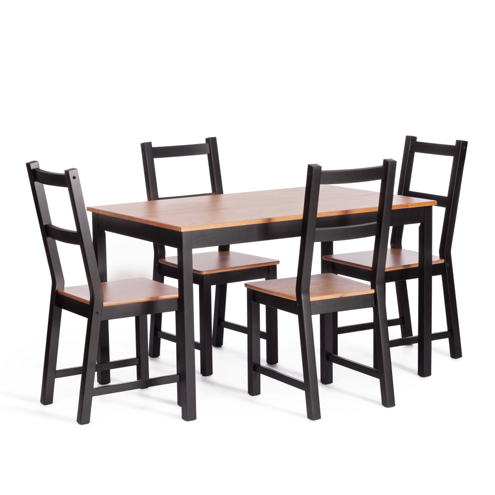 Обеденный комплект Соната (стол + 4 стула) / Sonata dining set TETC21795