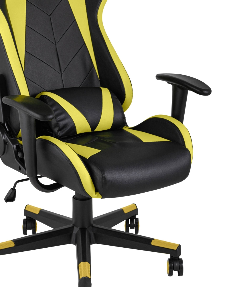 Товар Кресло игровое TopChairs Gallardo желтое SG2078