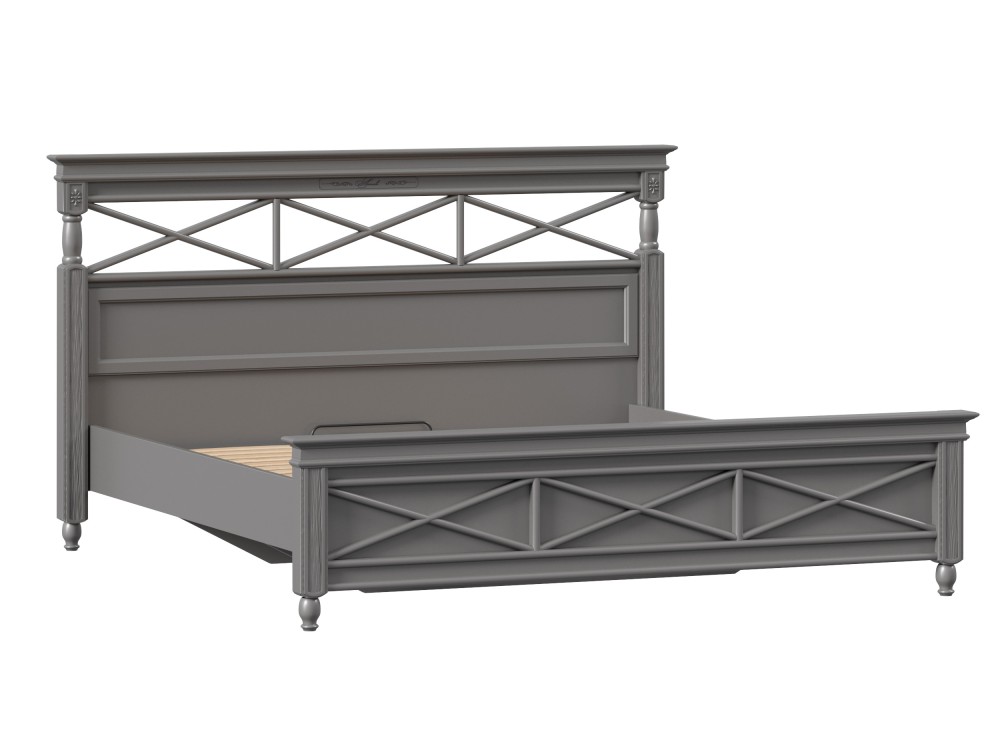 Товар Амели Кровать 1800 с кроватным основанием (Оникс Серый) LD204461