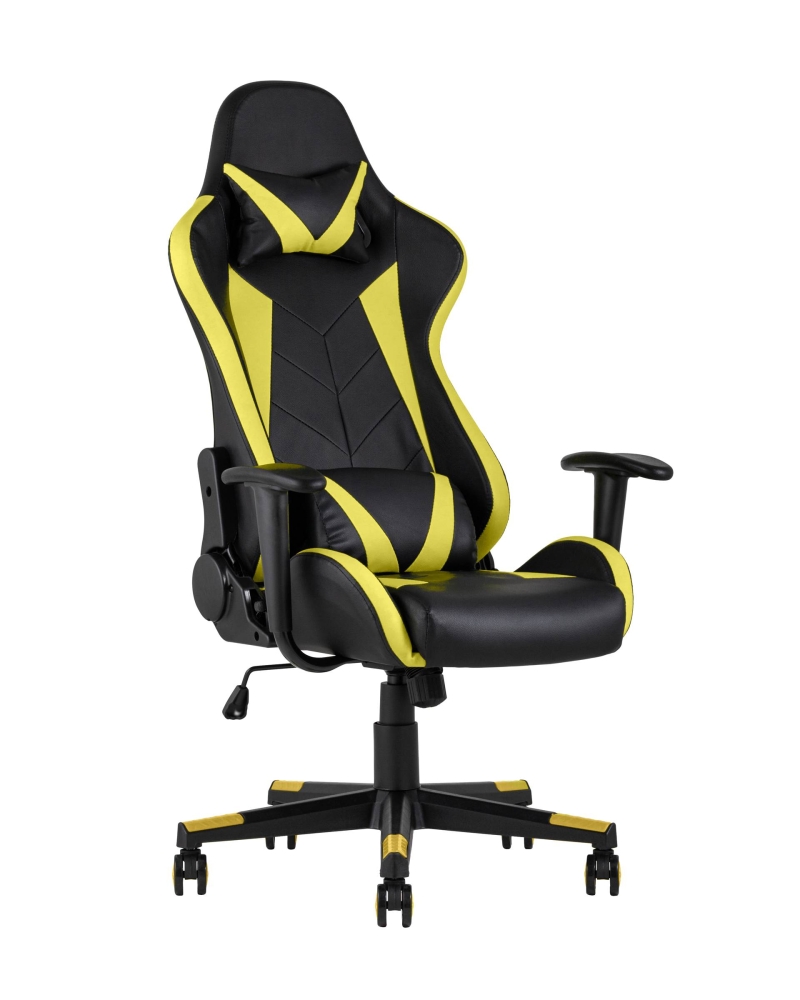 Товар Кресло игровое TopChairs Gallardo желтое SG2078