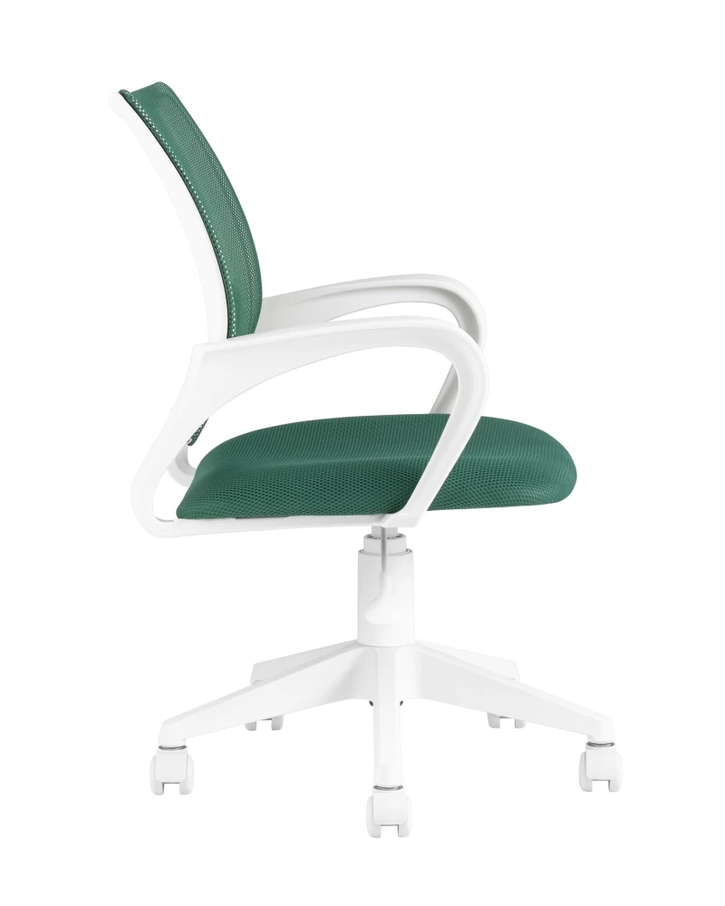 Товар Кресло офисное TopChairs ST-BASIC-W зеленый крестовина пластик белый SG4422